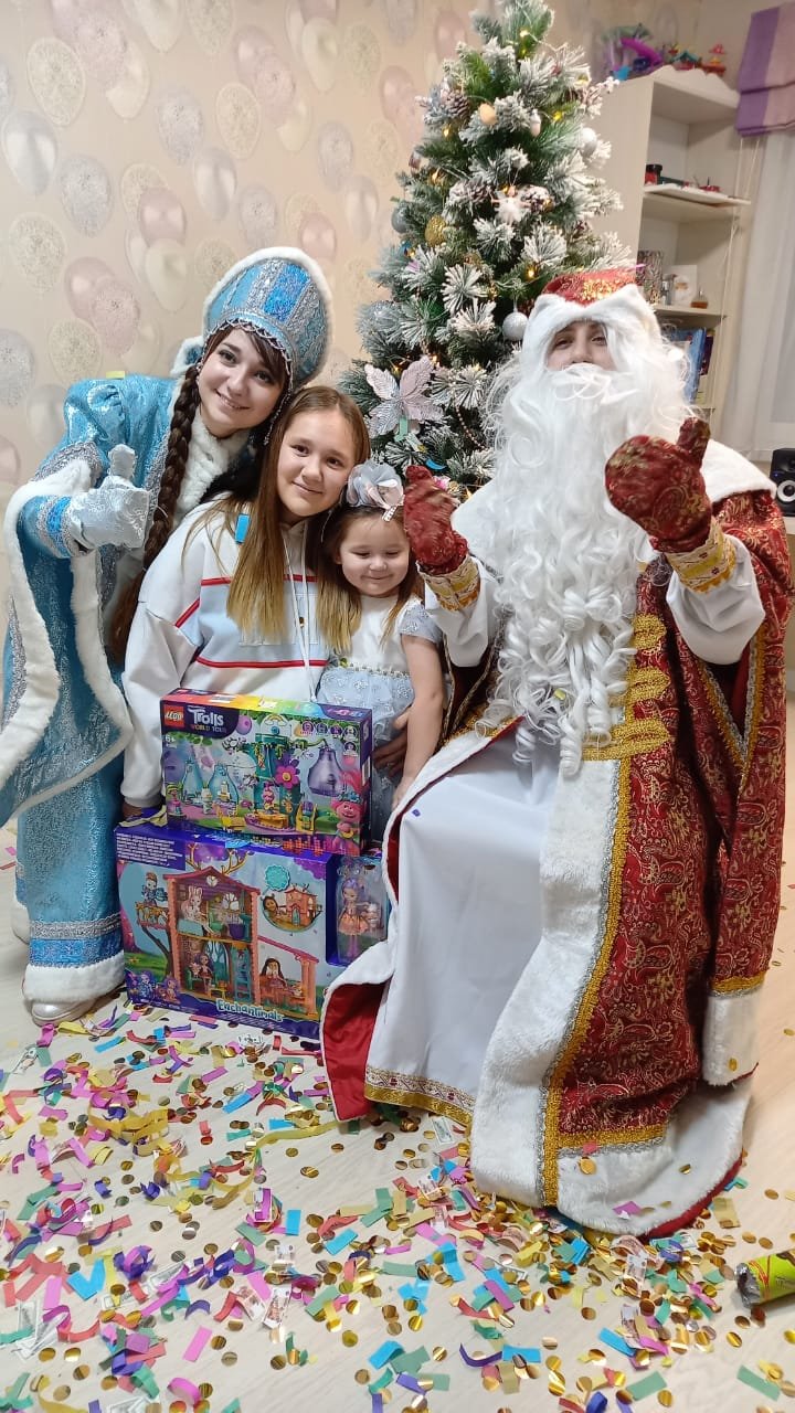 Визит Деда Мороза и Снегурочки — Елена, 28.12.2020